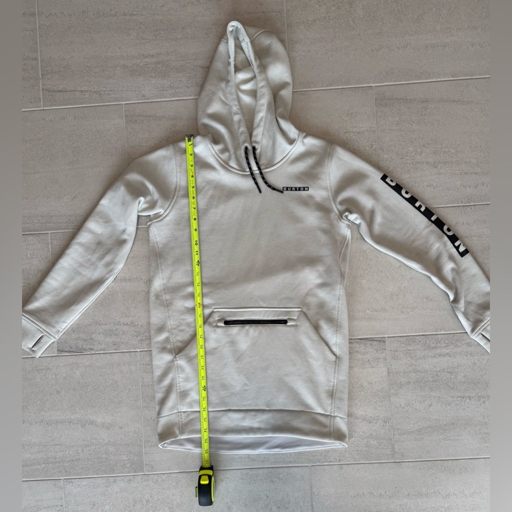 Burton Light Grey Tunic Pullover with Black Lettering‎ - Picture 8 of 8